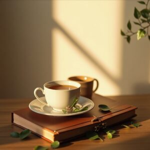 Peaceful morning wellness ritual for a balanced lifestyle